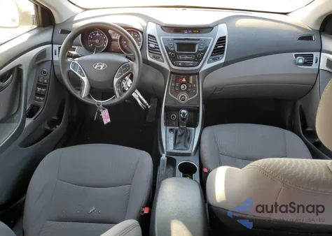 2015 Hyundai Elantra Se из США, поврежденный, VIN 5NPDH4AE2FH651699